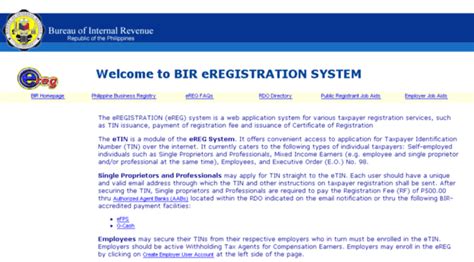 ereg bir eregistration